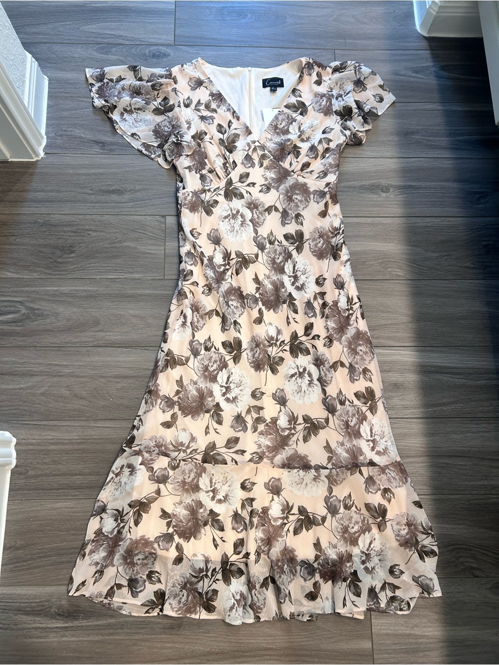 New MIDI Floral Dress